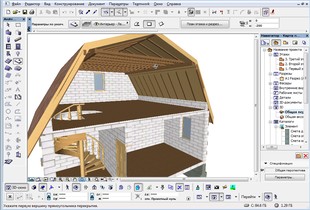 Как нарисовать крышу в архикаде